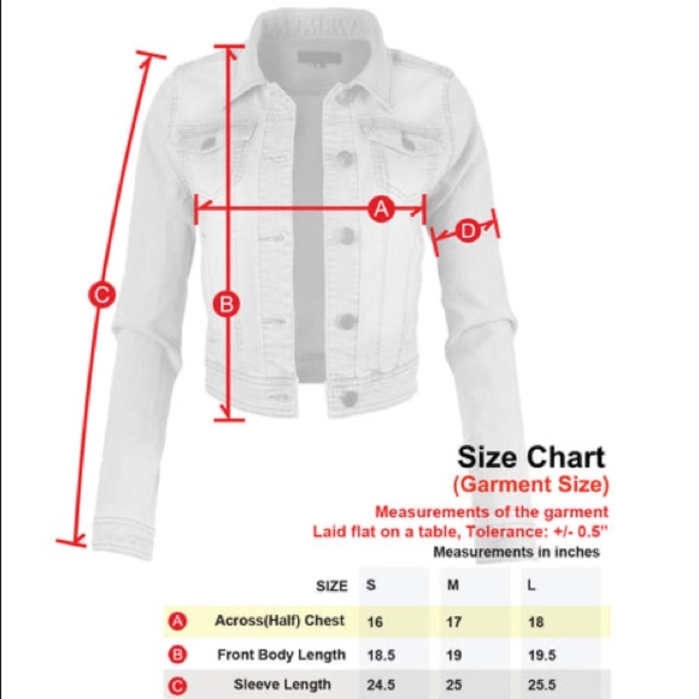 ♥️4XHP!♥️ Express | Cropped Classic Denim Jacket - Picture 10 of 14